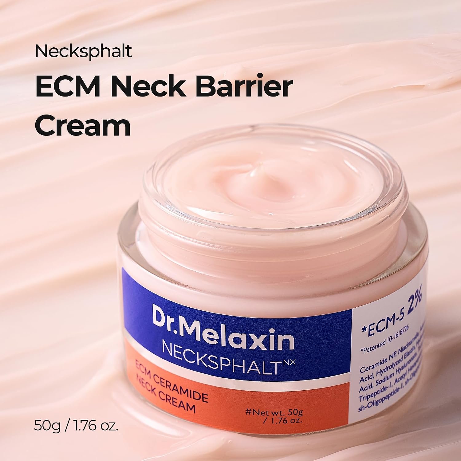 Dr.Melaxin Necksphalt Firming Cream with ECM-5 20,000ppm - Image 2
